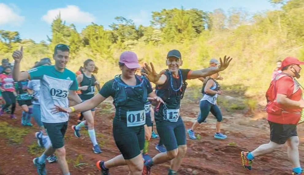 San Vicente lanzó la temporada turística con un trail por sus saltos y cascadas