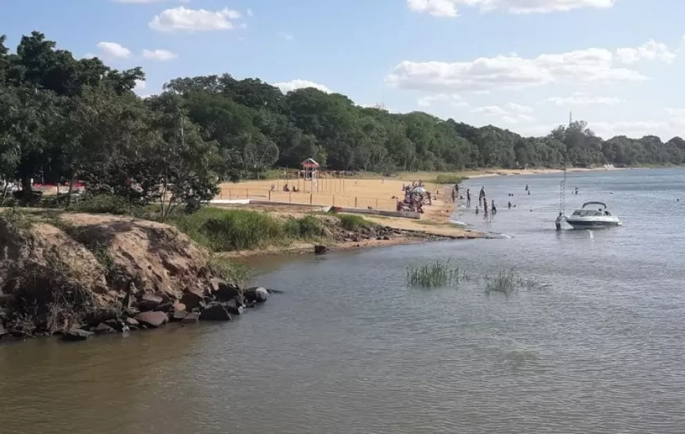 Bajante: el río Paraná oscilará entre los 0.80 y 1 metro en Ituzaingó