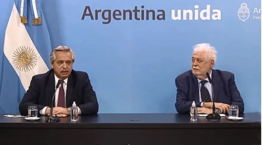 El Presidente ratificó que se vacunará a 330 mil personas antes de fin de año