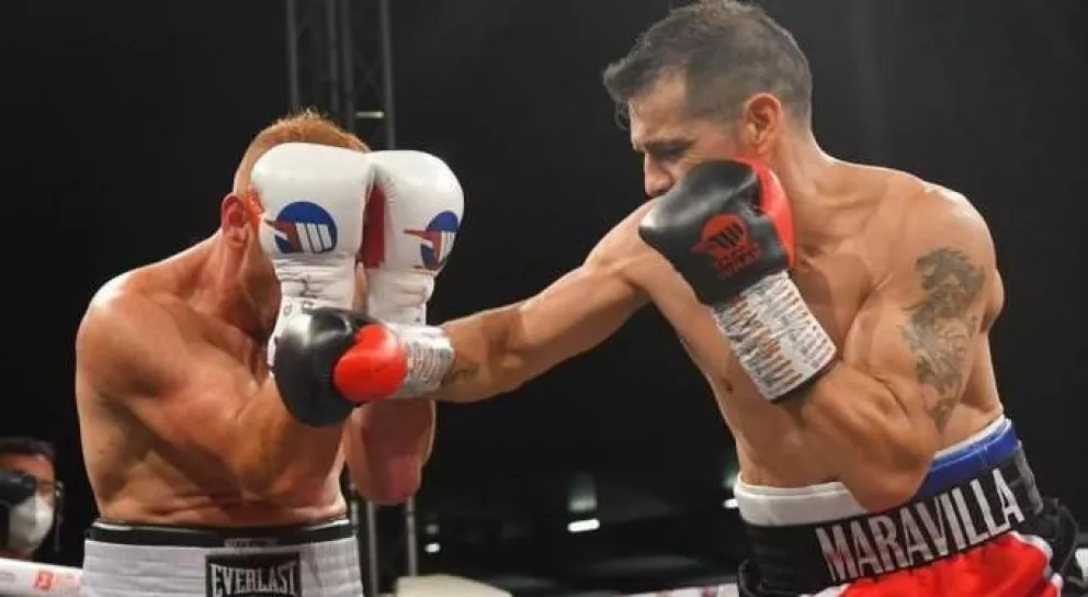 Sergio "Maravilla" Martínez ganó por nocaut técnico en su segunda pelea desde su retorno al boxeo