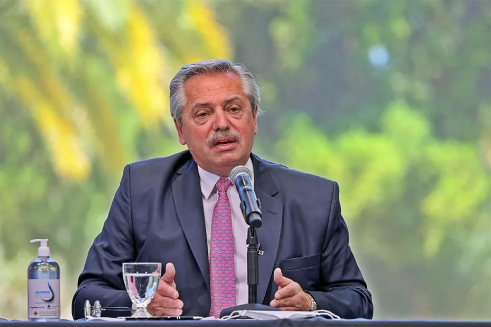 “No quiero más dos Argentinas”, pidió Alberto