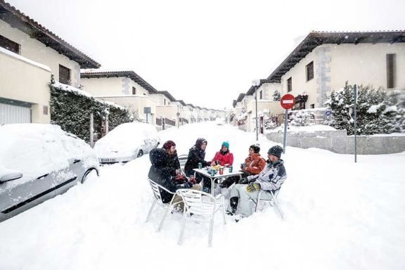 La nevada de sus vidas La nevada de sus vidas