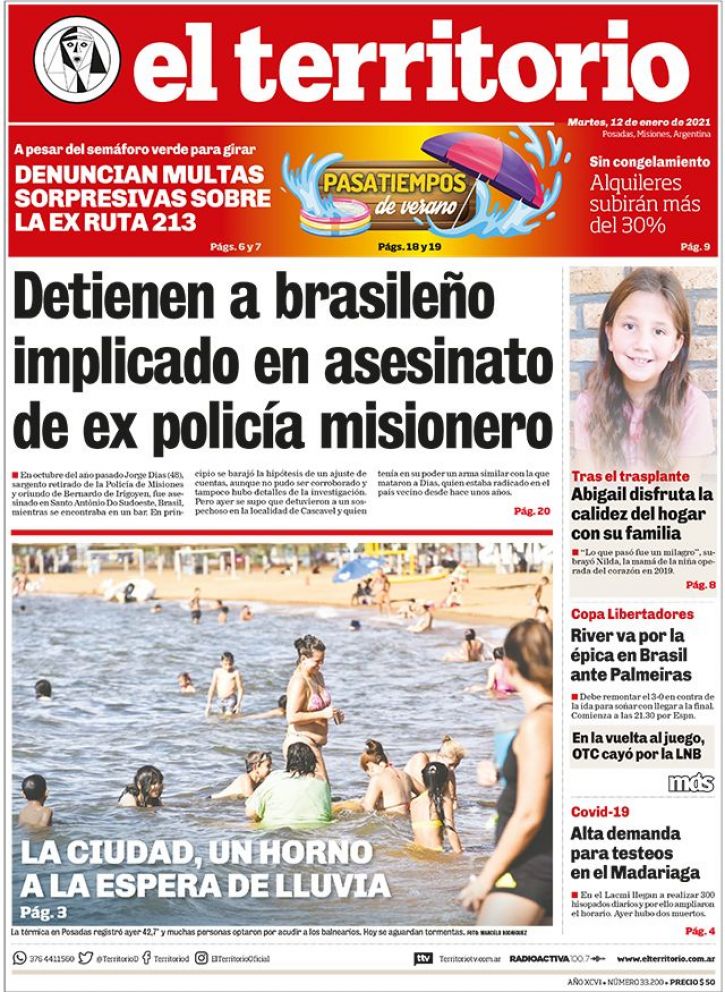 Diario El Territorio Noticias De Misiones 4067