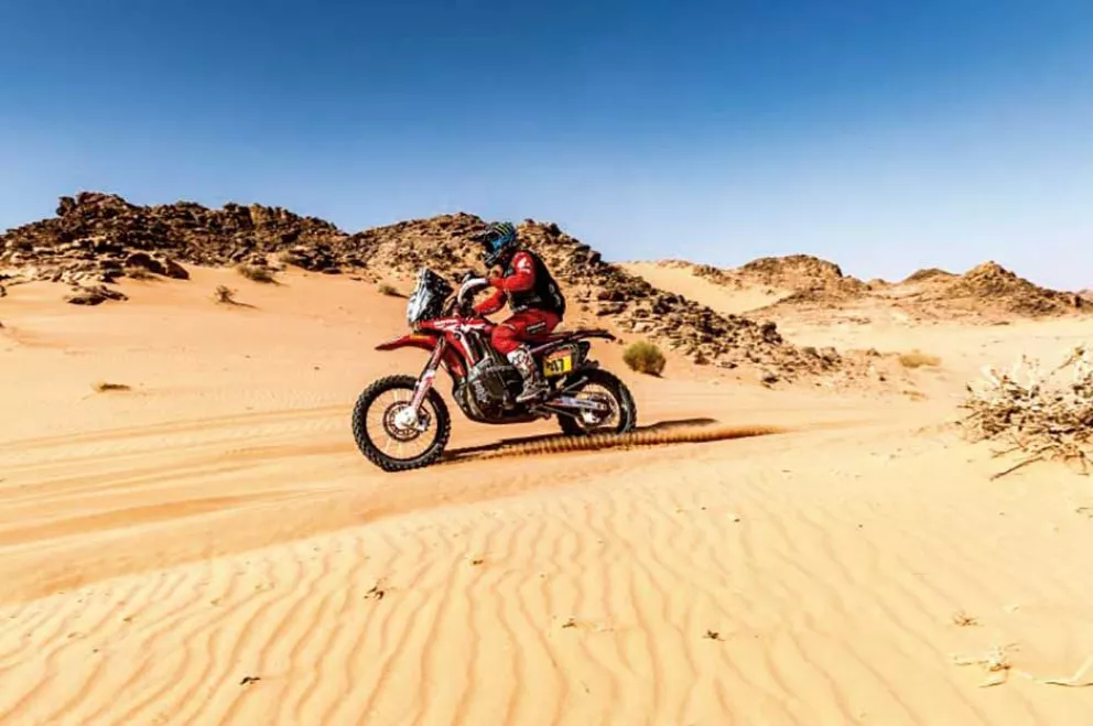 Dakar 2021: El salteño Kevin Benavides lidera en motos 