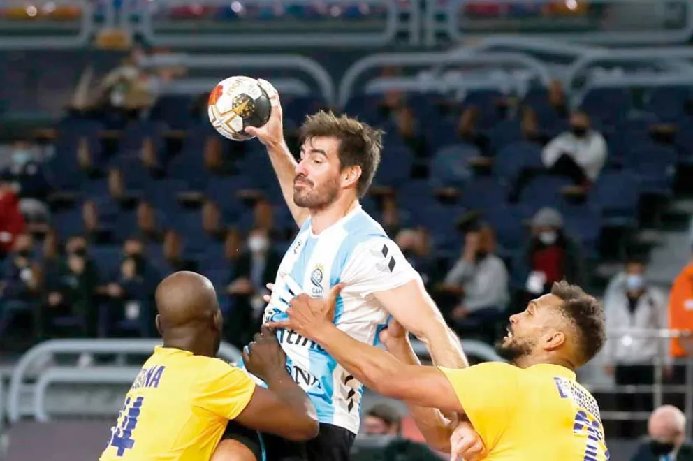 Handball: estreno con victoria de Los Gladiadores en el Mundial