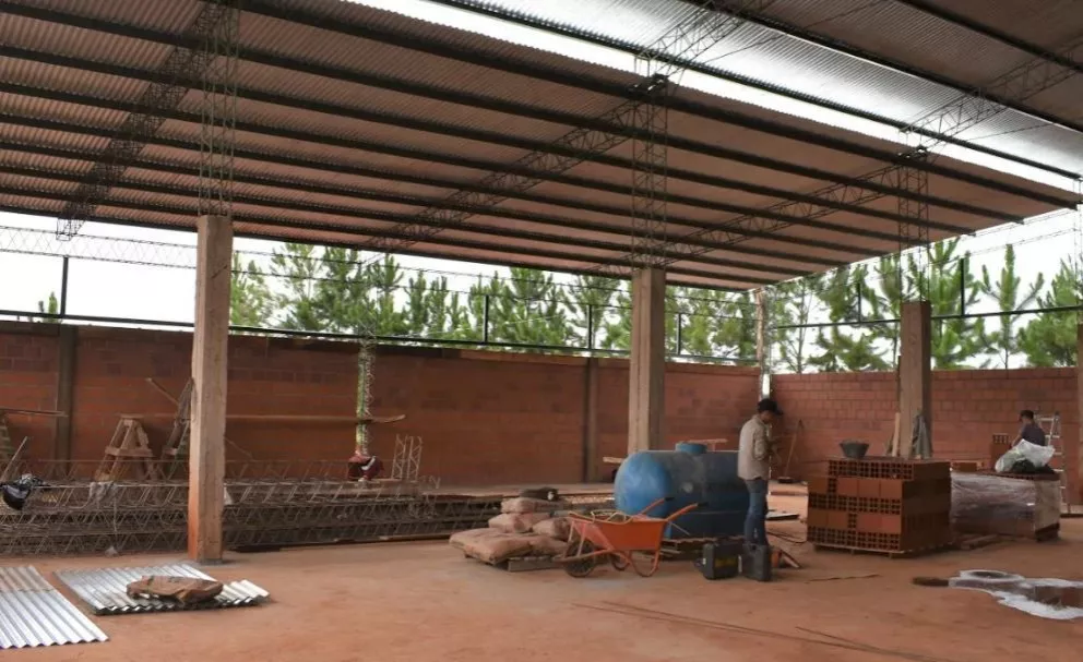 San Pedro: trasladan el taller para iniciar la construcción del nuevo edificio municipal