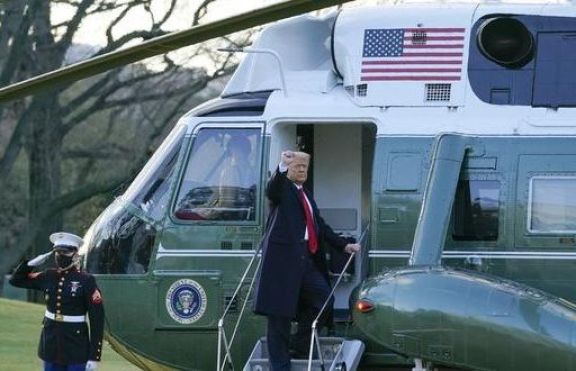 Trump dejó la Casa Blanca: "Volveremos de alguna manera"