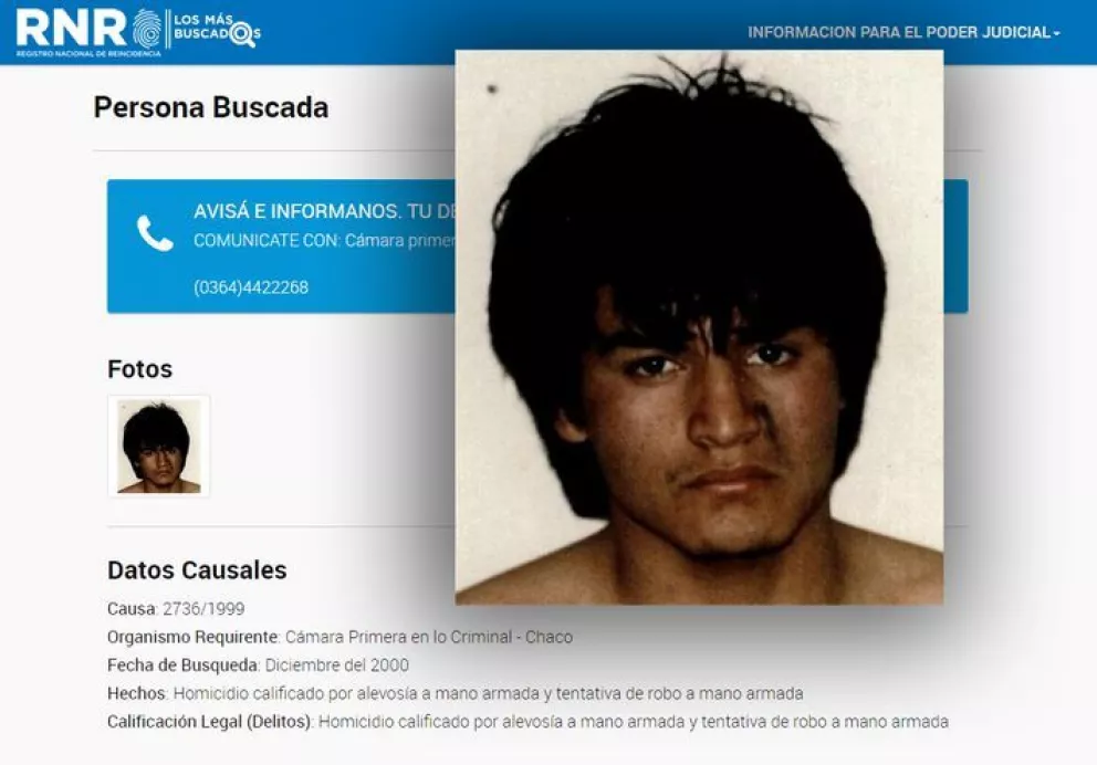 Recapturan en Paraguay a un doble homicida que estaba prófugo desde hace 17 años