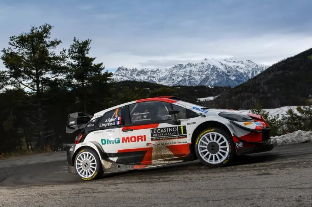 El francés Ogier con Toyota ganó el Rally de Montecarlo por octava vez