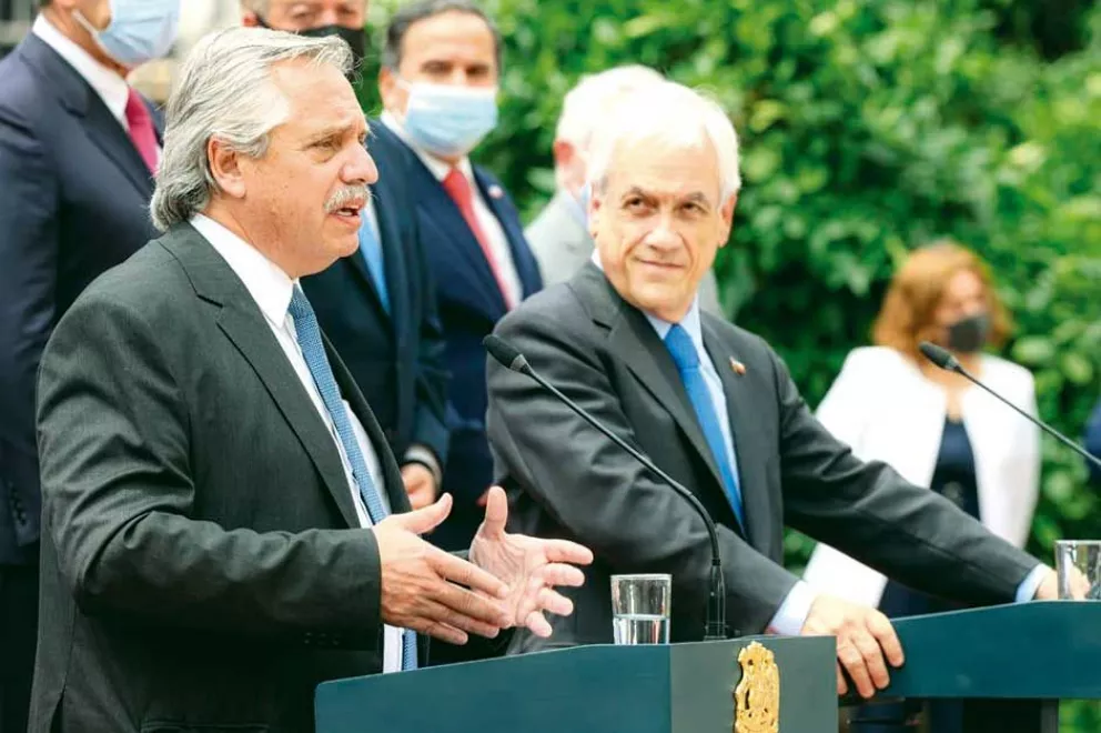 Fernández y Piñera con la mirada puesta en la economía