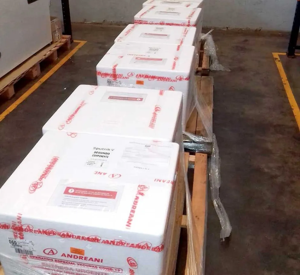 Misiones aún no recibió vacunas  del tercer lote traído de Rusia