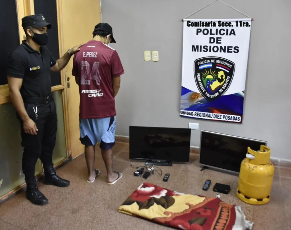 Robó en una casa del barrio Cocomarola Este y fue detenido