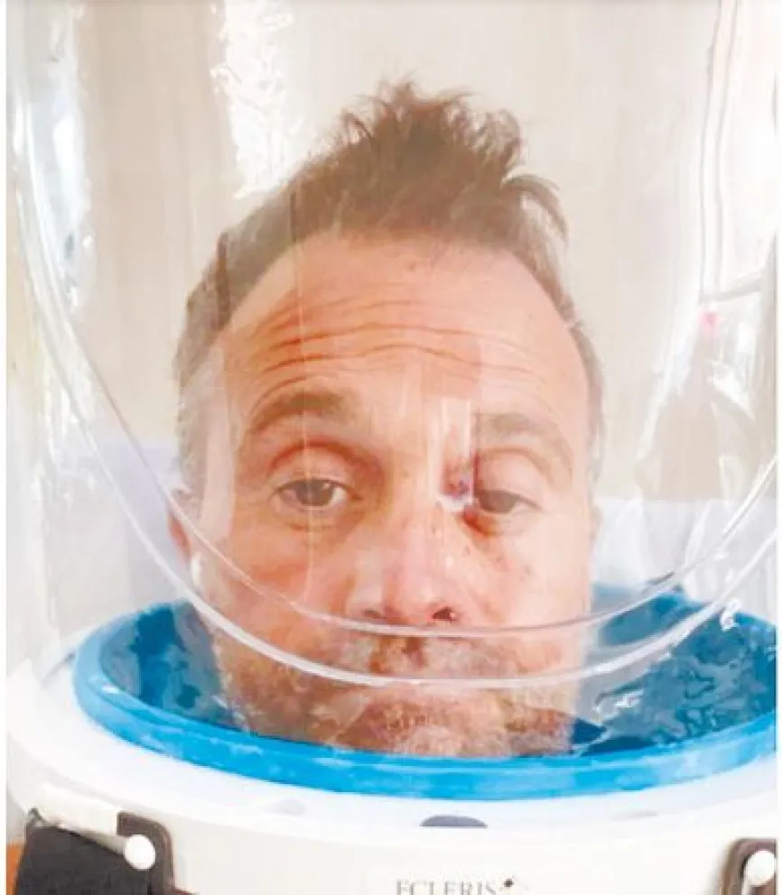 Sergio Lapegüe pide por  su salud