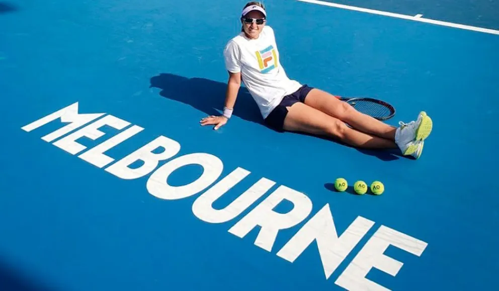 Nadia y el peque, con rivales para el abierto de australia