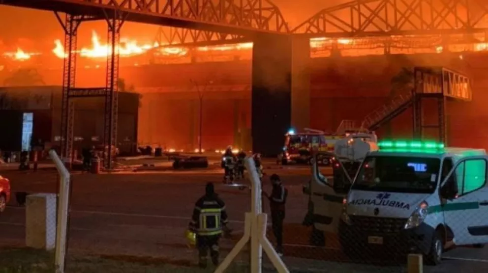 Un incendio destruyó instalaciones del autódromo Internacional Termas de Río Hondo