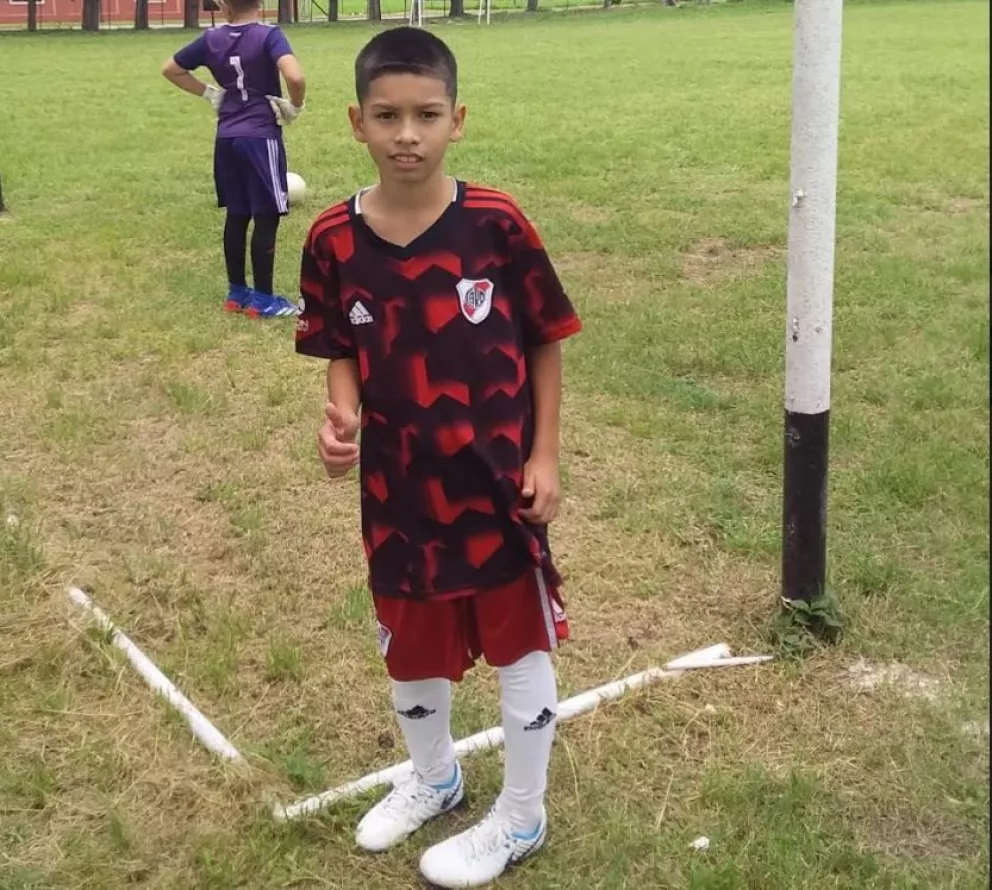 River Plate sigue de cerca los pasos del pequeño Damián Núñez de Montecarlo
