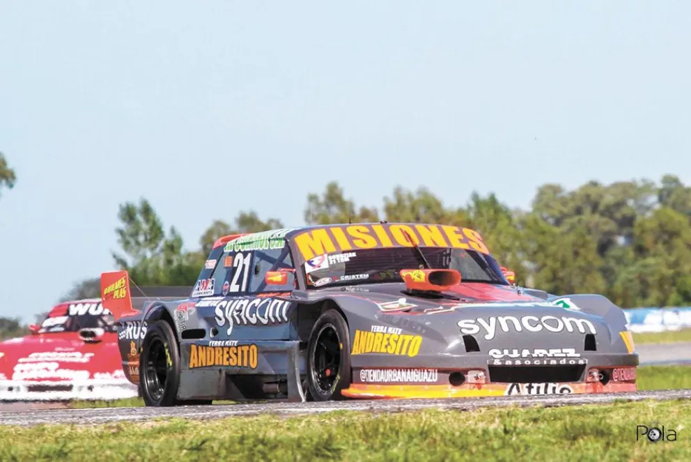 Rudito sale  a la pista