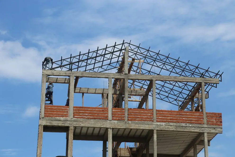 La construcción  tuvo un gran repunte en el tercer trimestre