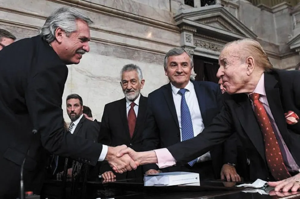 La dirigencia política  despidió al ex presidente