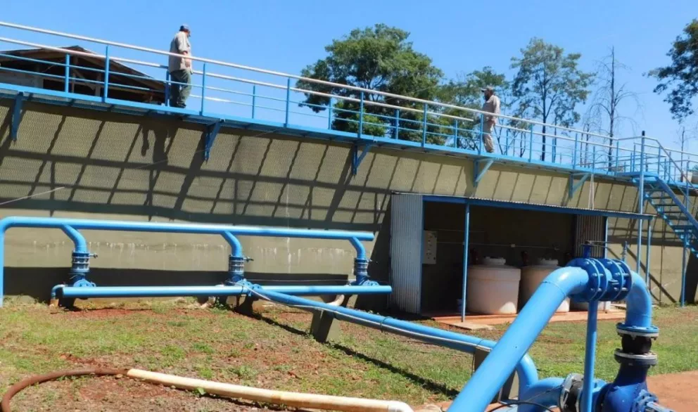Libertad: se habilitó el acueducto Uruguaí y la planta de tratamiento de agua