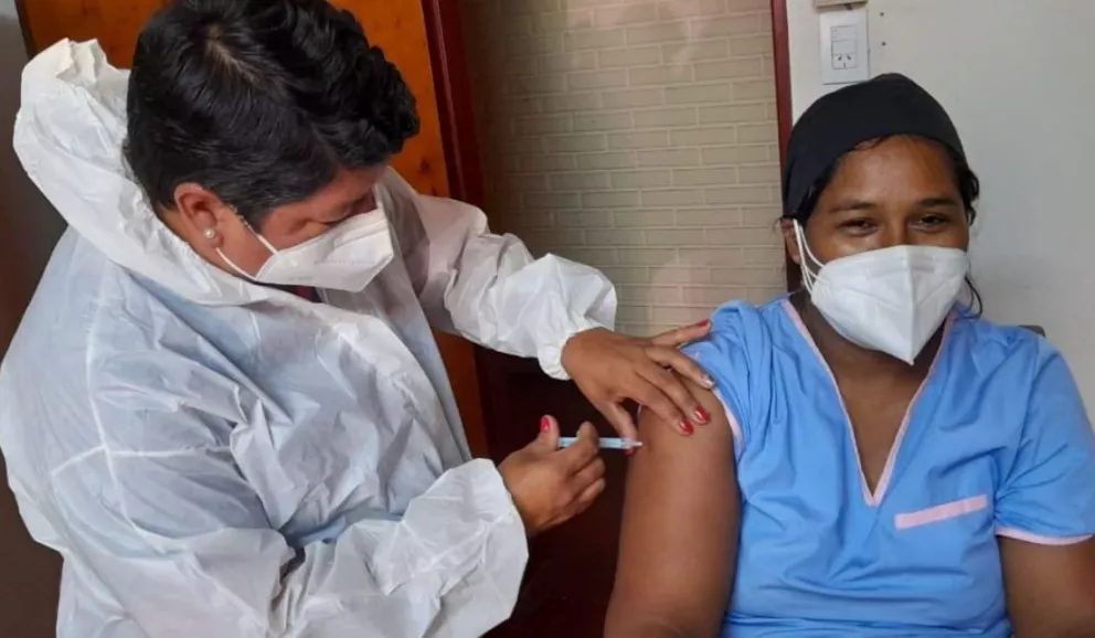 Eldorado: vacunaron a personal e internos del Hogar Santa Marta