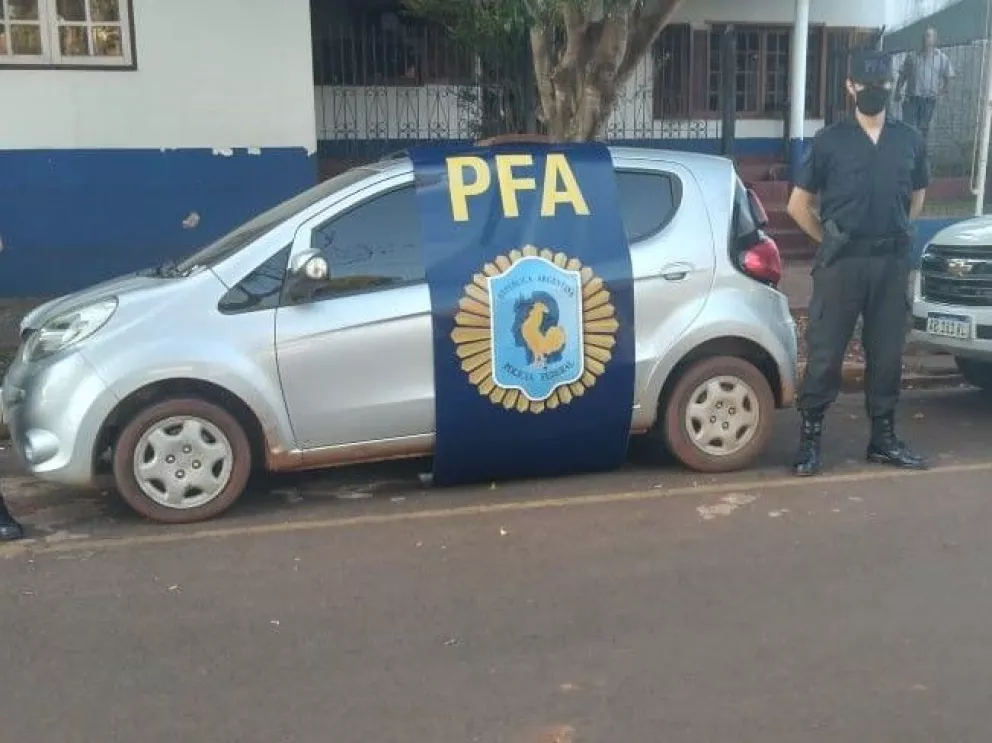 En Iguazú secuestraron un vehículo que había sido robado en Paraguay