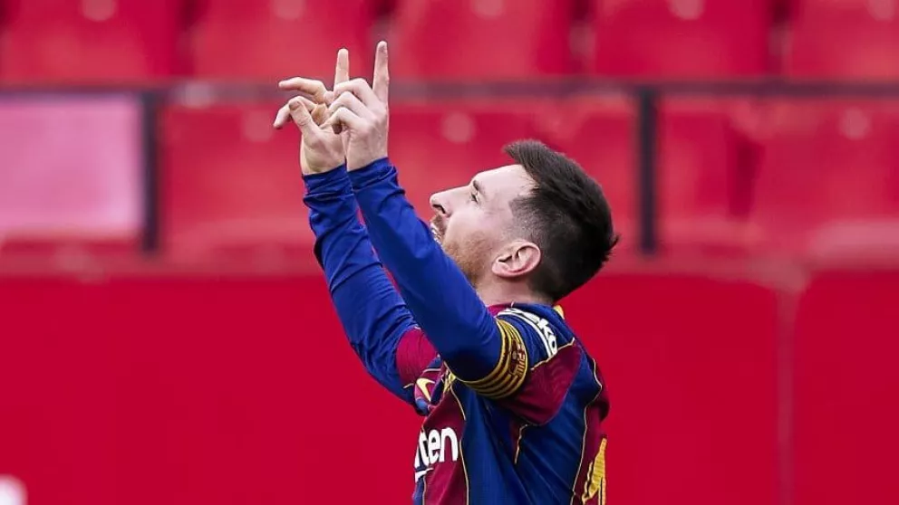 Messi redondeó una importante victoria de Barcelona ante Sevilla