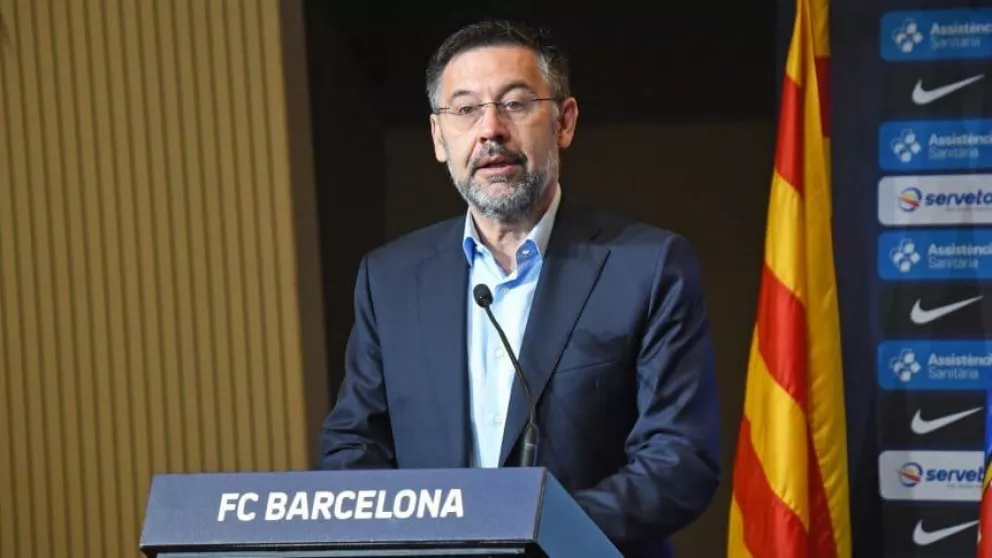 Escándalo en Barcelona: detuvieron al ex presidente Bartomeu