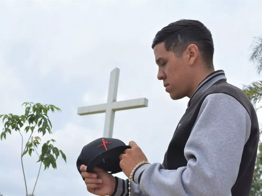 El rapero cristiano de San Pedro ya lleva recaudado cuarenta mil pesos para grabar su disco