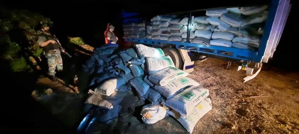 Aumenta la detección de soja ilegal: Prefectura incautó más de 11 toneladas