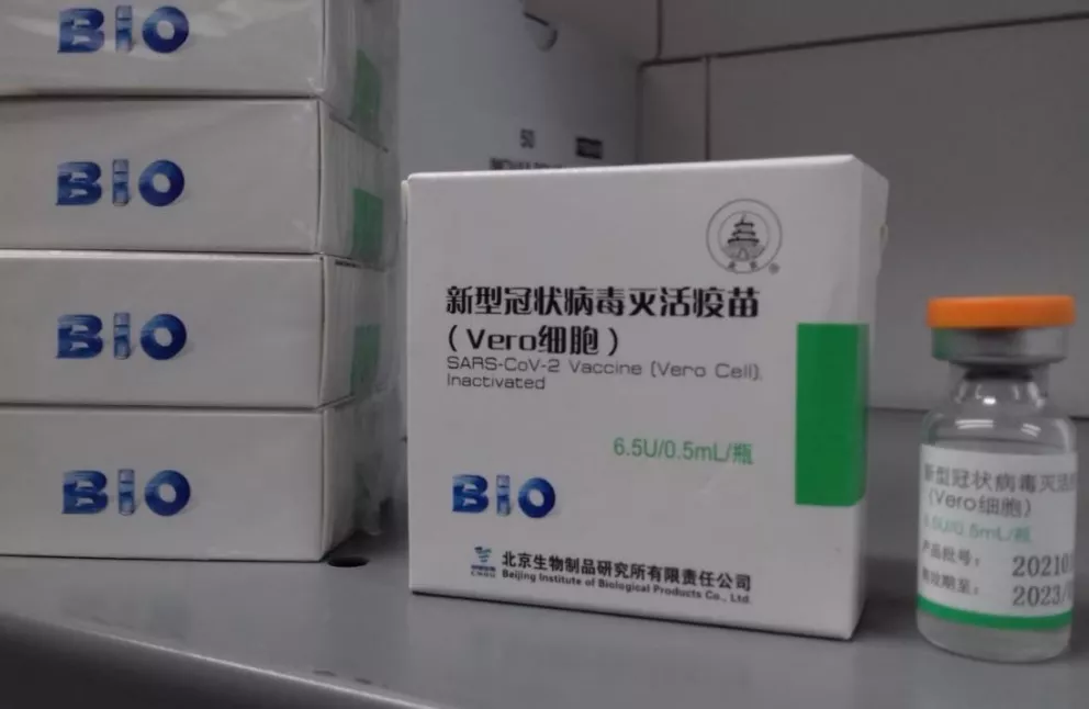 Llegaron las 11.700 dosis de la vacuna sinopharm a Misiones