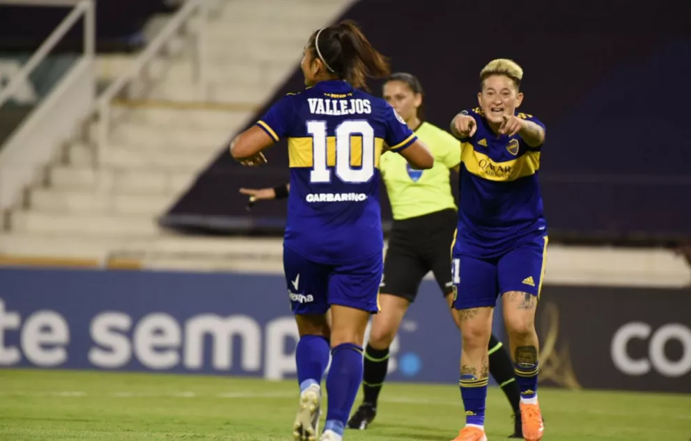 Con hat trick de Yamila, Boca arrasó por 10 a 1 en la Copa Libertadores 