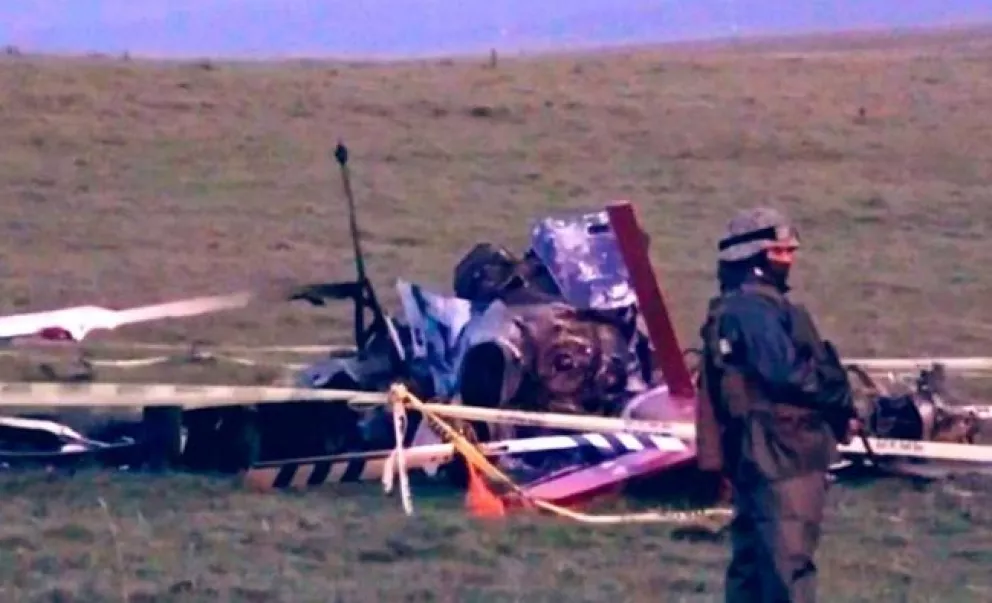 Un helicóptero que trasladaba vacunas se estrelló en Uruguay y se perdieron todas las dosis