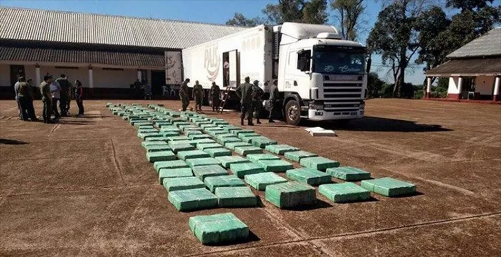Narco obereño cayó por un histórico decomiso de marihuana en Corrientes