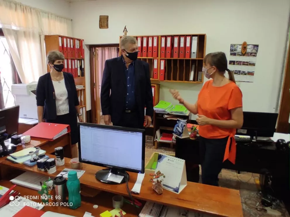 La embajadora de Polonia en Argentina se reunió con autoridades de Wanda