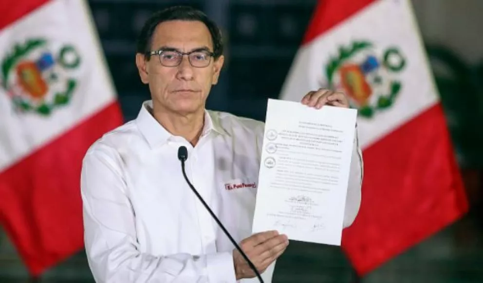 Perú: rechazan la prisión preventiva para el expresidente Vizcarra