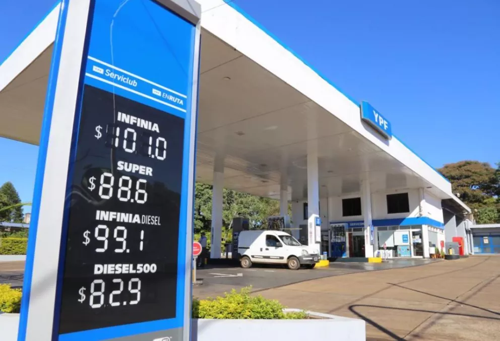 Ya rige el aumento en el valor de los combustibles que elevó a más de 100 pesos la Premium en Posadas