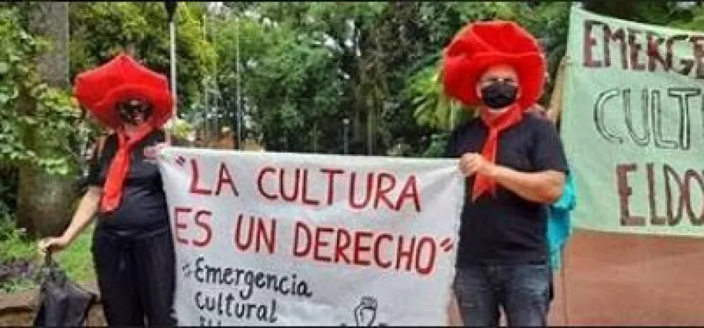 Eldorado: trabajadores culturales reclaman por la inacción del municipio