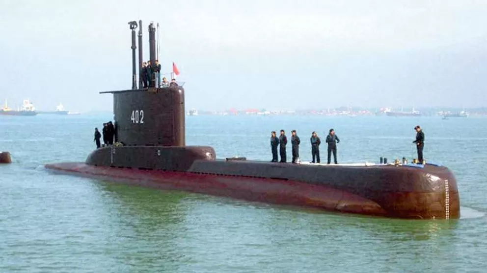 Desapareció un submarino con  53 personas a bordo en Indonesia