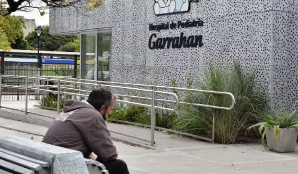 Las salas de coronavirus del Garrahan tienen una ocupación del 100%