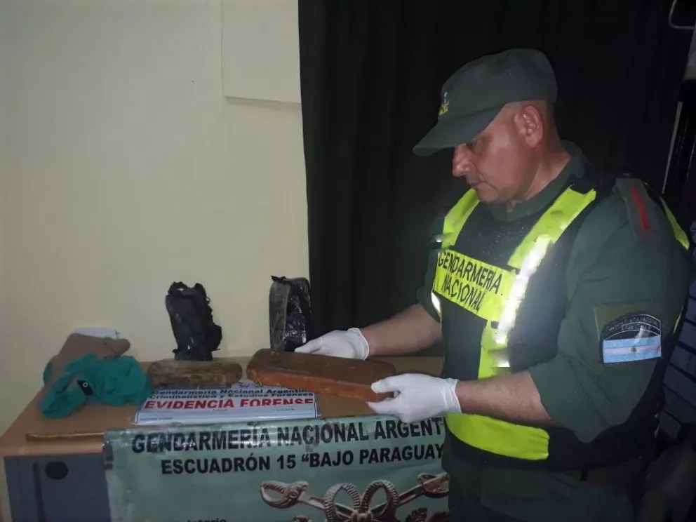 Misionero condenado por transportar más de 2 kilos de pasta base de cocaína pegada a su cuerpo