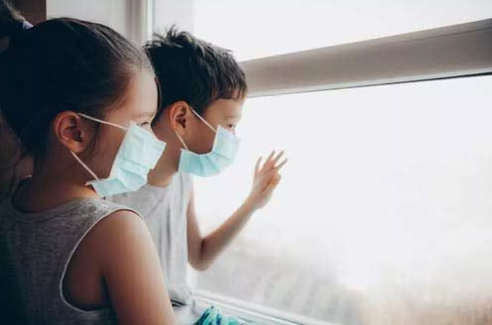 Covid en niños: cuadros leves y similares  a la gripe