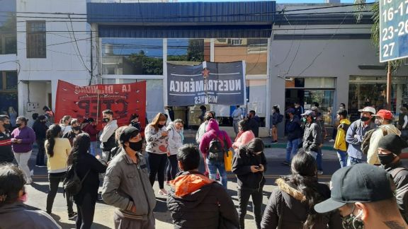 Manifestaciones en rutas y avenidas en la provincia 