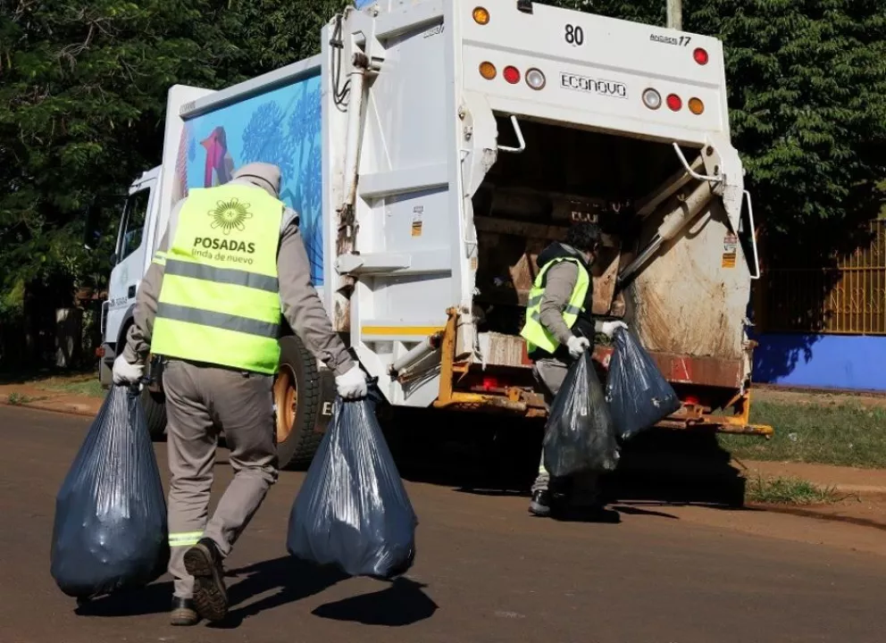 Por el Día del Trabajador no habrá servicio de recolección de residuos en Posadas