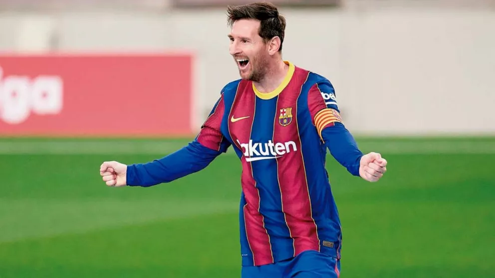 Messi marcó un doblete, el Barsa ganó y sigue en la pelea por el campeonato