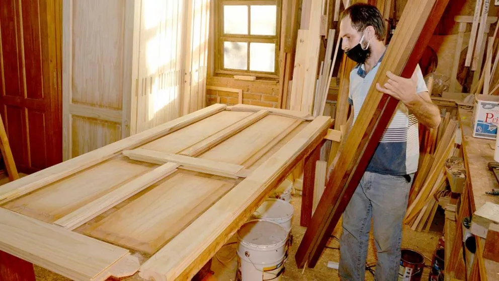 En el último año hubo un fuerte crecimiento en la fabricación de muebles de madera