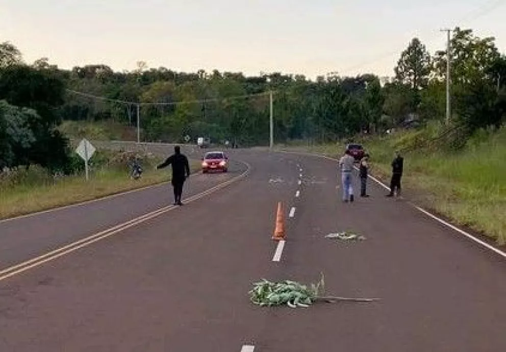 Una mujer falleció sobre ruta 27 e investigan si fue embestida por una moto que se dio a la fuga