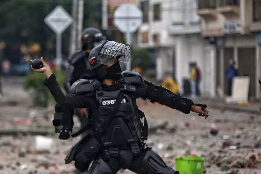 Condena internacional por la violencia policial en Colombia