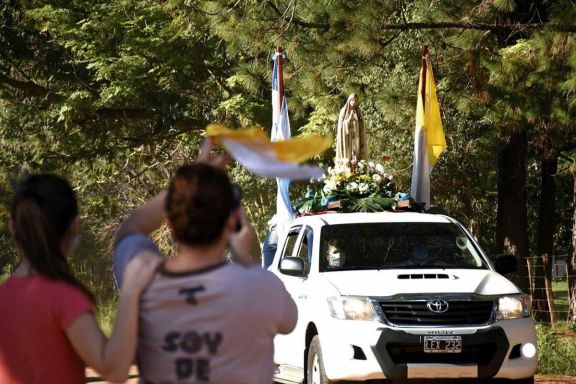 El domingo 16 habrá peregrinación vehicular en honor a la Virgen de Fátima