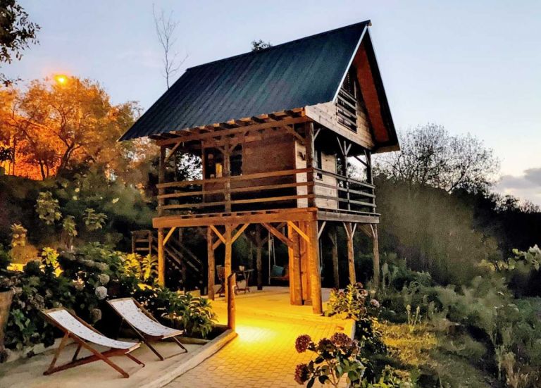 Casa sobre pilotes, otra opción para ahorrar espacio | EL TERRITORIO